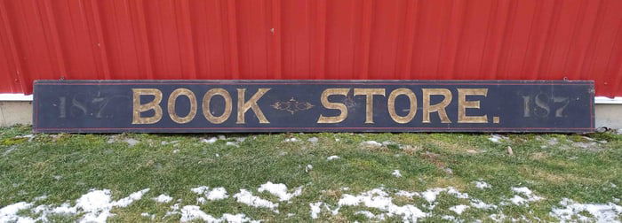 19th c. Store Sign