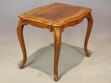 Carved Italian Side Table