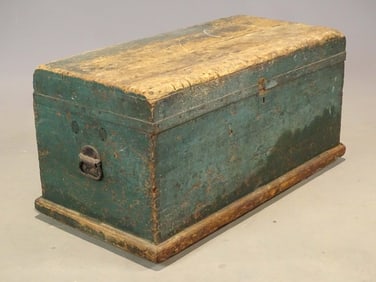 Tool Chest in Old Blue Paint