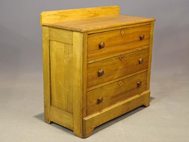 Oak Three Drawer Chest