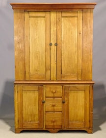 19th c. Stepback Cupboard