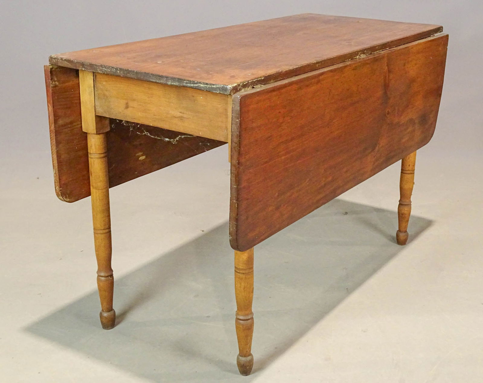 19th c. Sheraton Dropleaf Table (1 of 7)