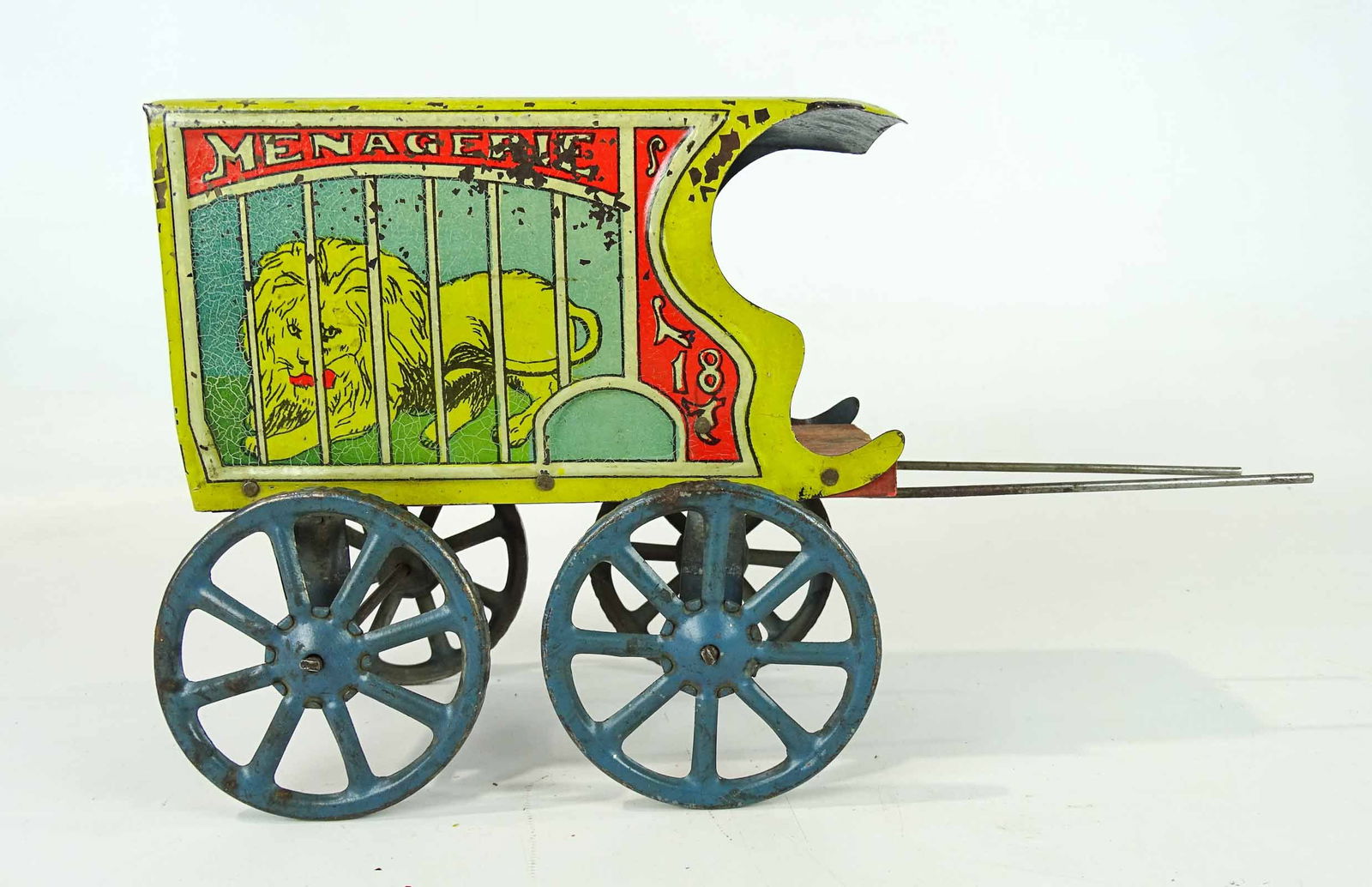 Tin Litho Circus Wagon (1 of 8)