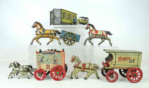Tin Litho Toy Lot