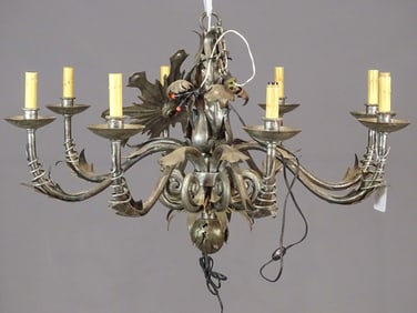 Wrought Iron Chandelier