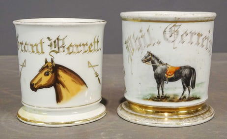 19th c. Occupational Mugs