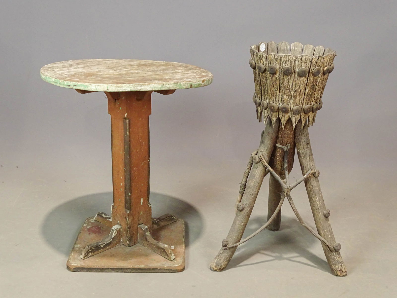 Rustic Planter Lot (1 of 8)