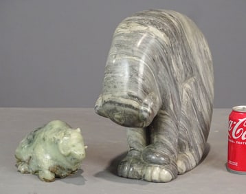 Carved Stone Cat