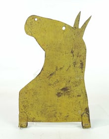Sheet Metal Bull Weathervane