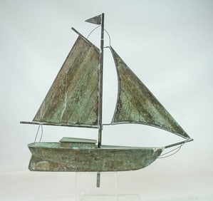 Sailboat Weathervane