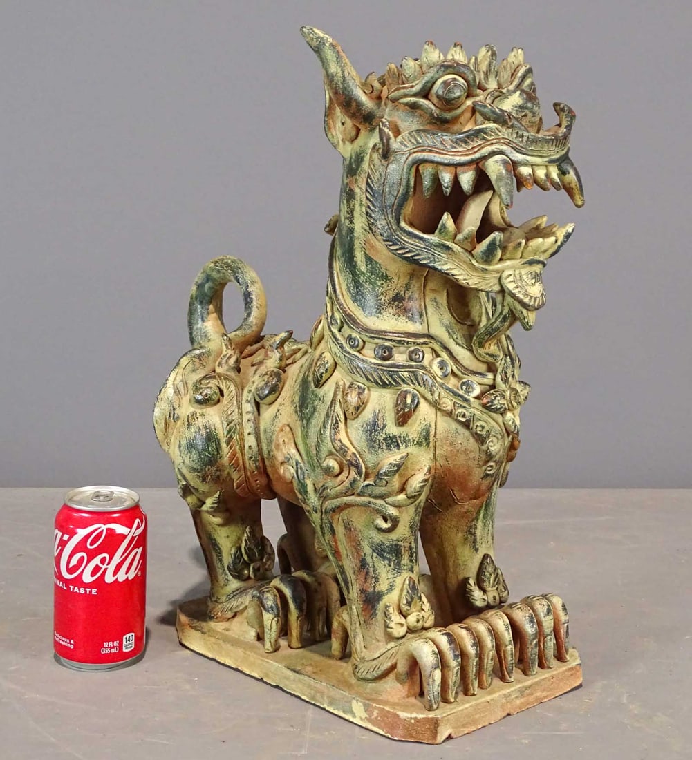 Asian Ceramic Foo Dog (1 of 6)