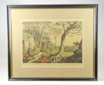 19th c. English Hunting Print