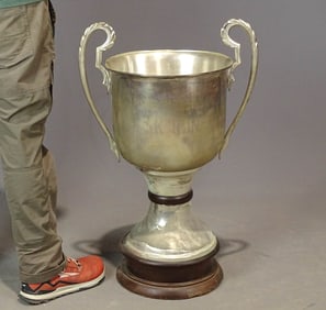 Huge Silver-plated trophy