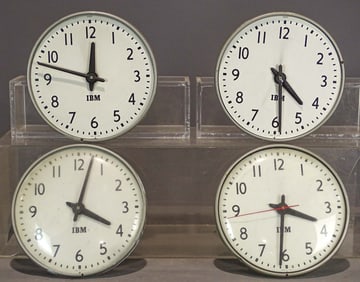 IBM Wall Clock Parts lot