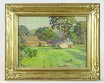 Painting "Haying in New Hampshire"