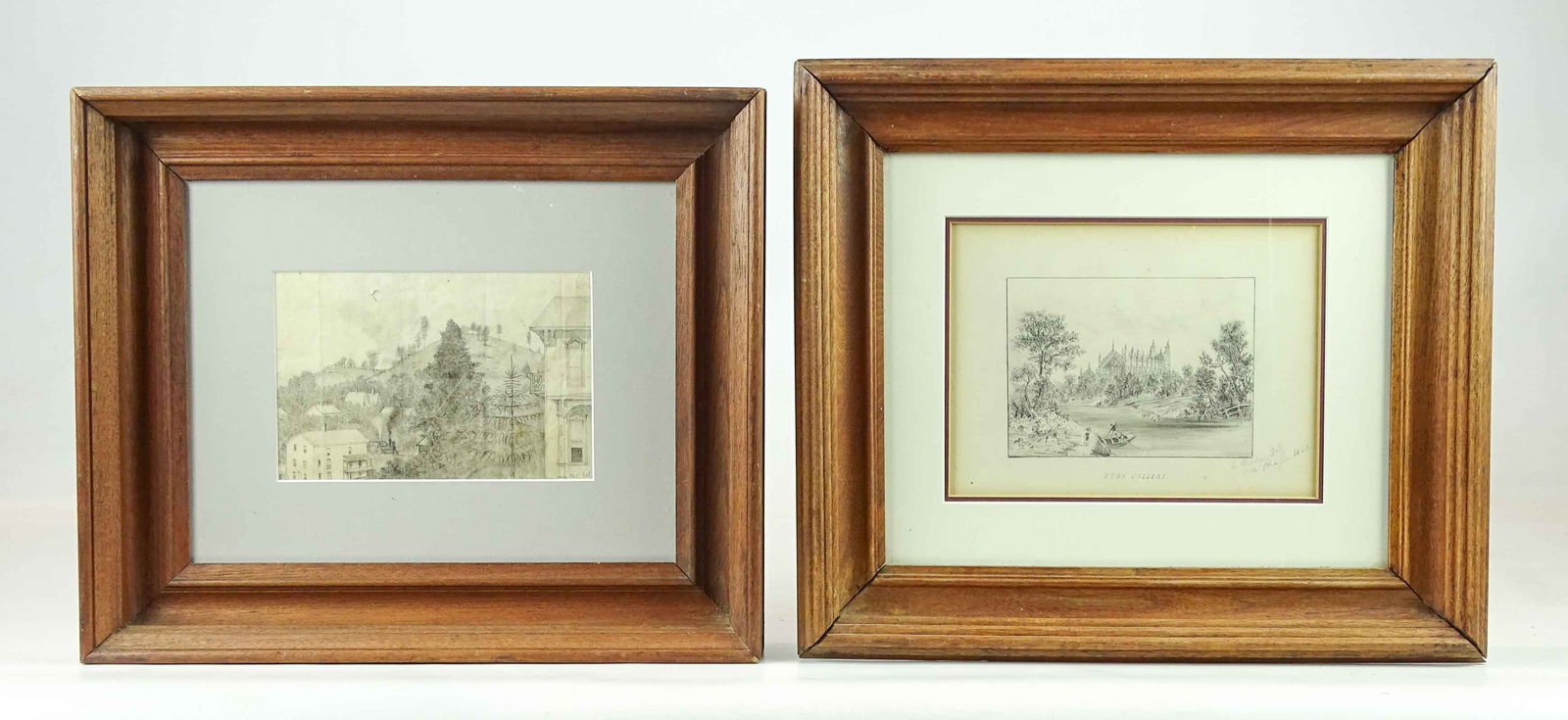 Two 19th c. Pencil Drawings (1 of 11)