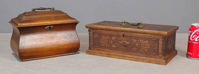 Tea Caddy Lot