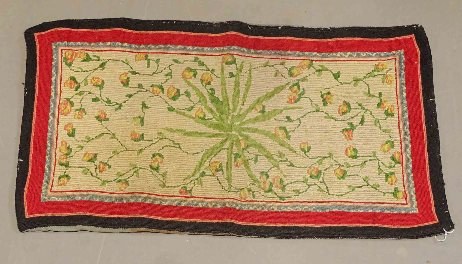 Early Hooked Rug (1 of 4)