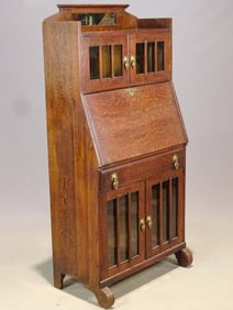 Mission Oak Dropfront Desk