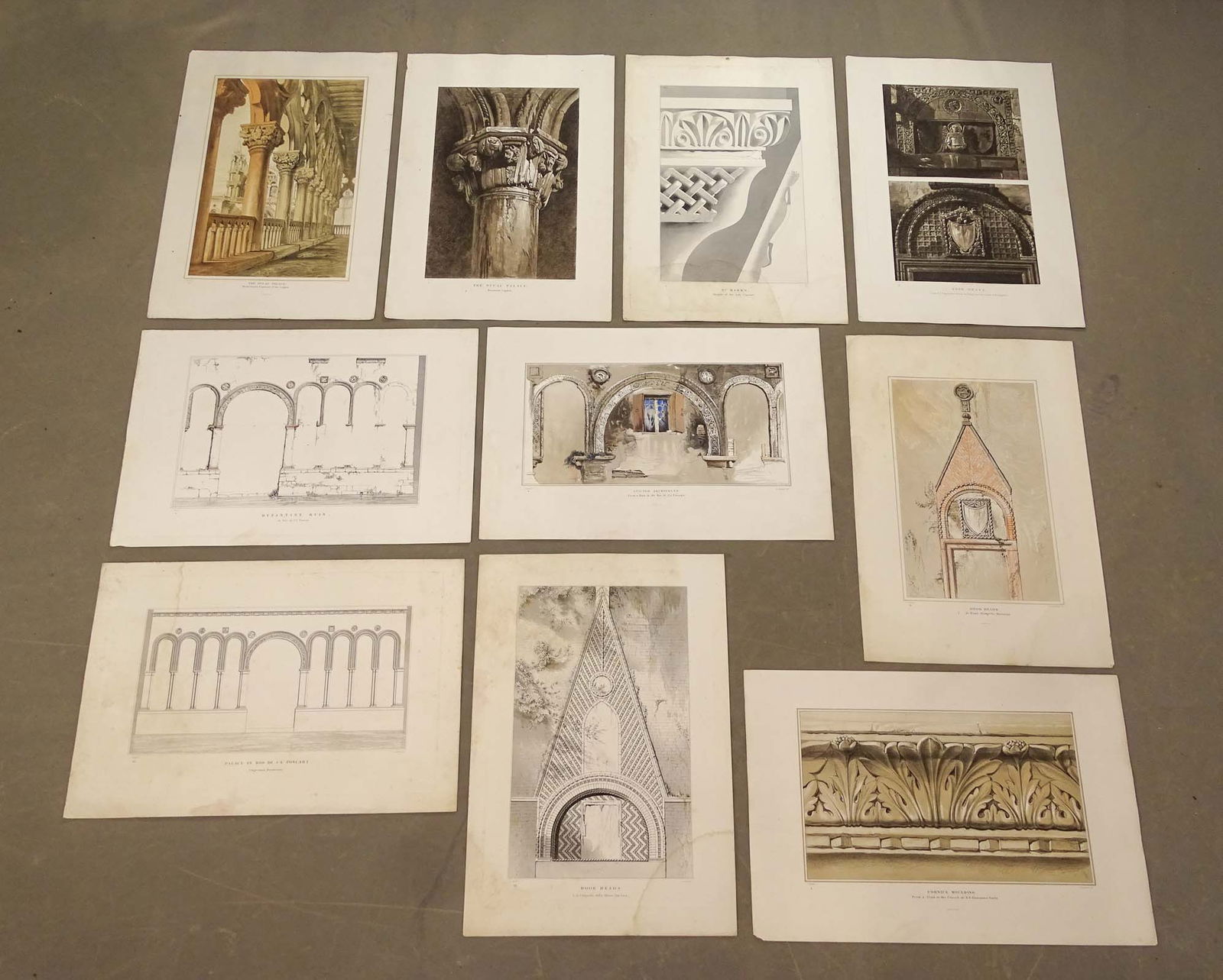 19th c. Architectural Engravings (1 of 11)