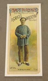 Poster "A Grass Widow"