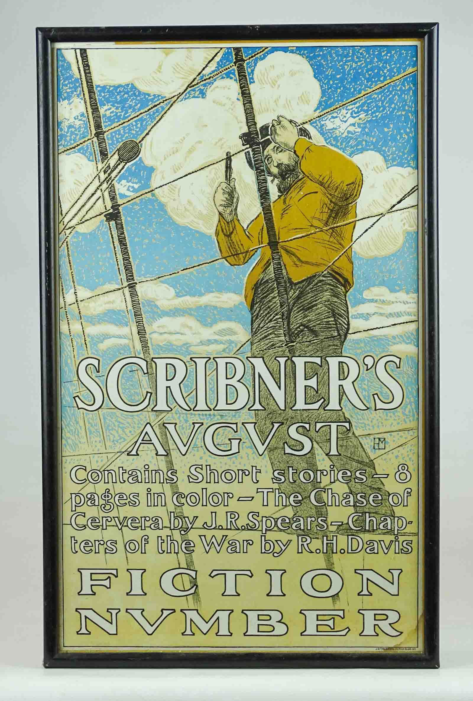 Scribners Framed Poster (1 of 6)