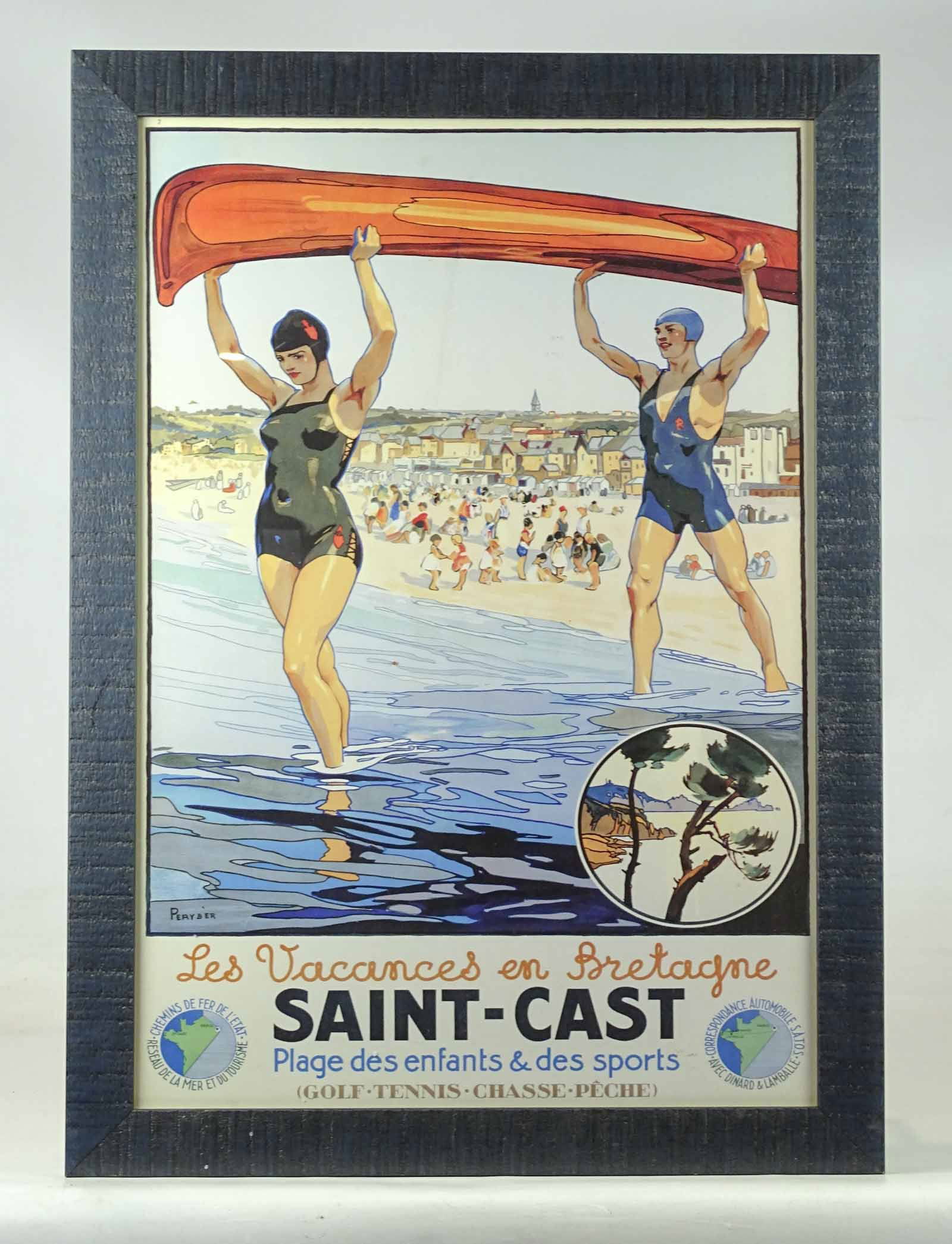 Poster "Les Vacances en Bretagne" (1 of 7)