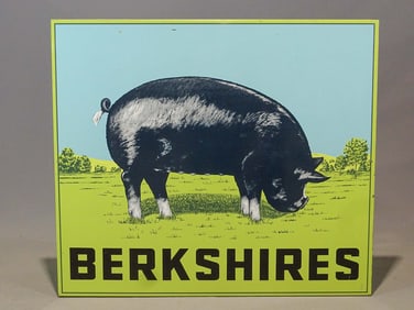 Enameled Berkshires Sign