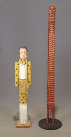 Folk Art Statues