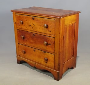 19th c. Pine Chest of Drawers