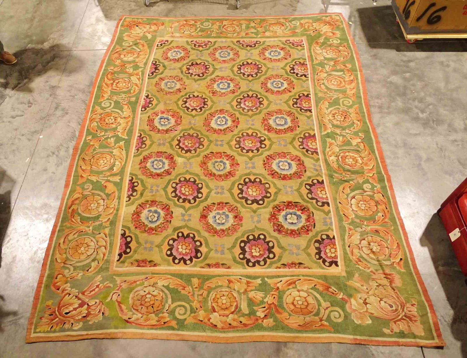 Roomsize Aubusson Rug (1 of 6)