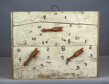 Early Painted Scoreboard
