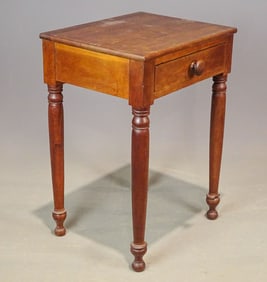 19th c. Single Drawer Stand