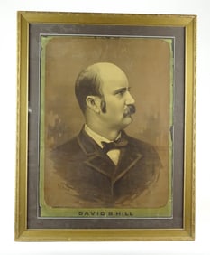 David B. Hill Lithograph