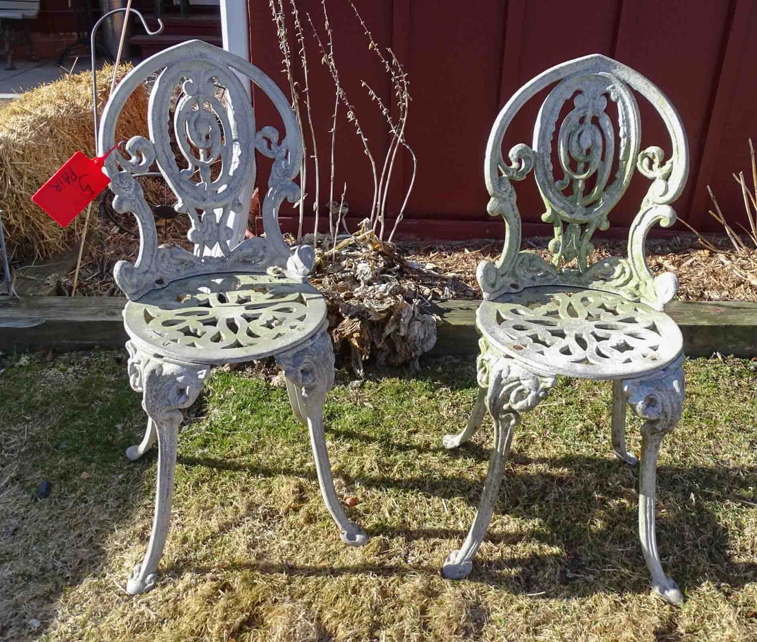 Pair Garden Chairs (1 of 4)