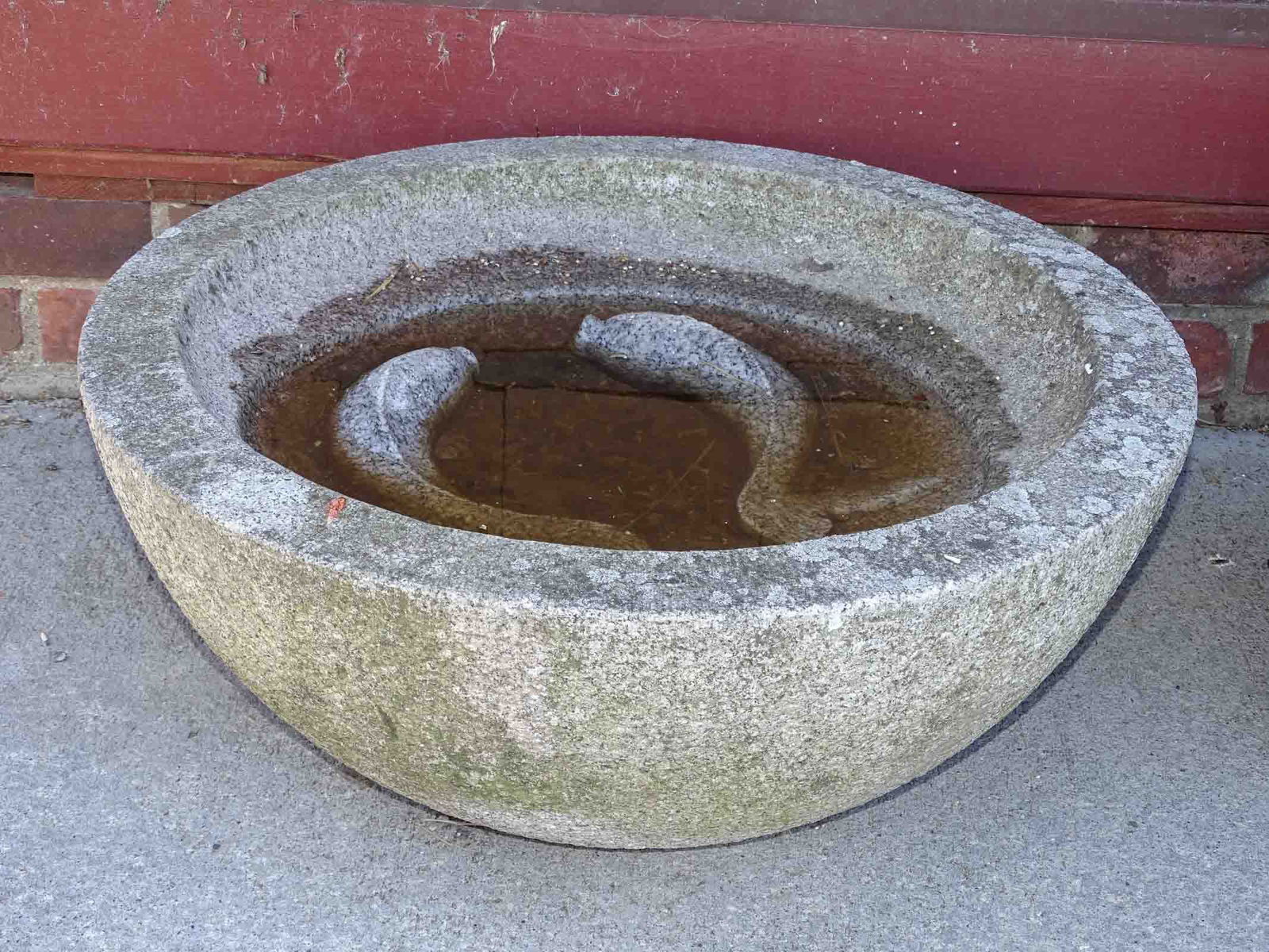 Carved Stone Asian Bowl (1 of 6)