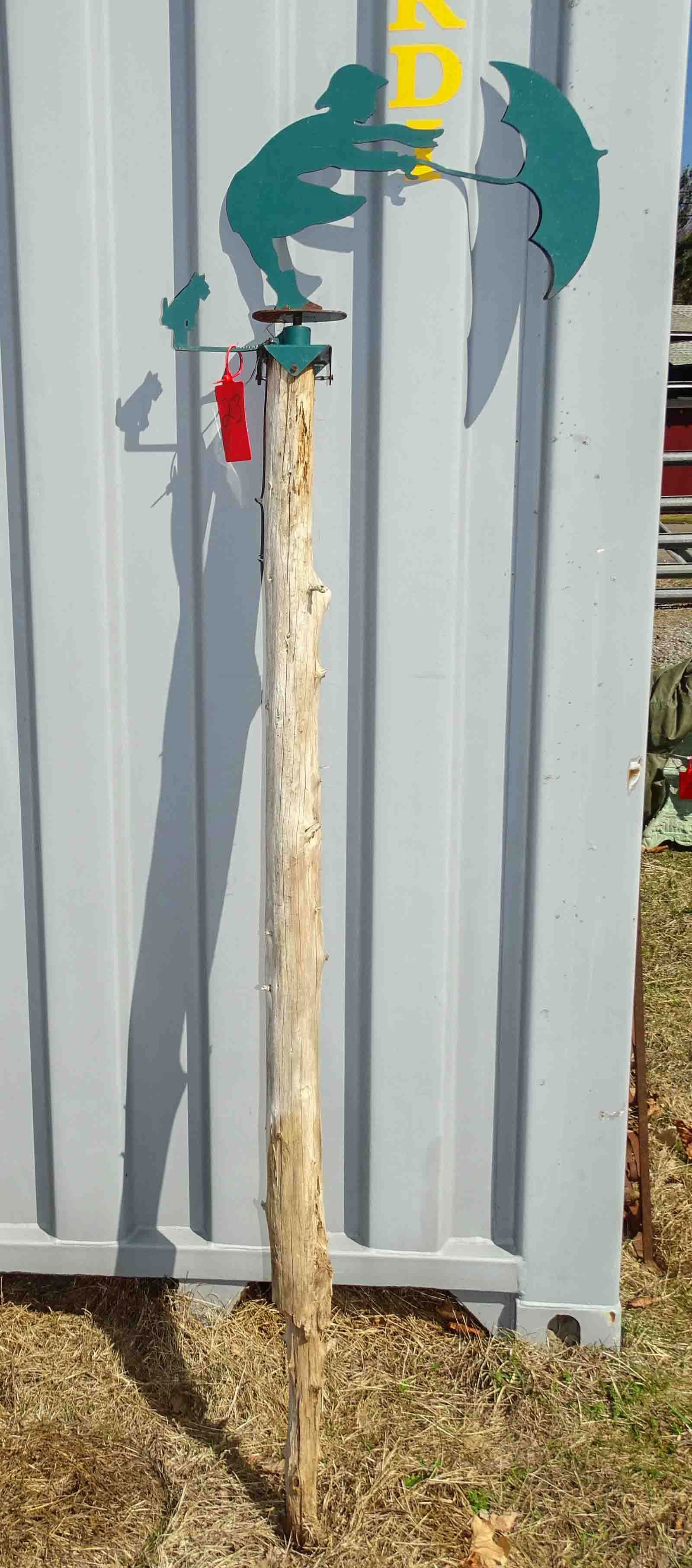 "Girl with Umbrella" Sheet Metal (1 of 5)