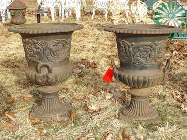 Cast Iron Urns
