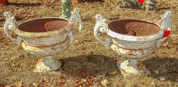 Cast Iron Urns