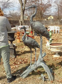 Metal Herons