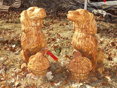 Cast Iron Spaniels