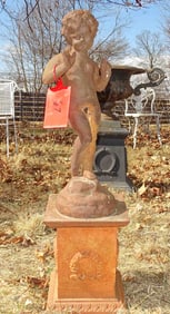 Cast Iron Putti