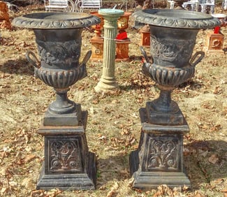 Cast Iron Urns