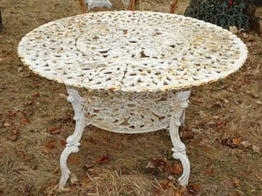 Cast Iron Table
