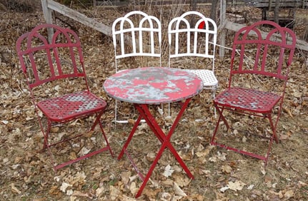 Folding Chairs and Table