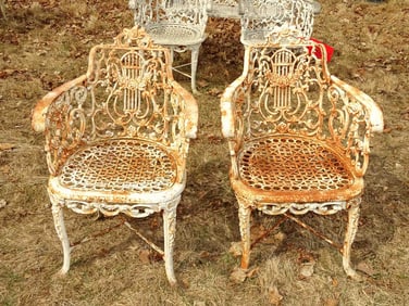 Cast Iron Chairs