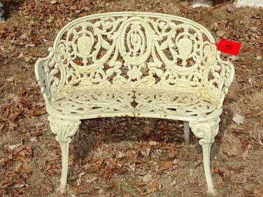 Cast Iron Settee