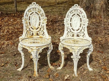 Cast Iron Chairs