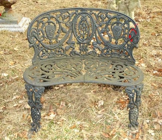 Cast Iron Settee