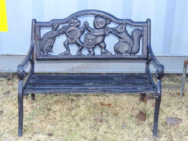 Iron Childs Bench